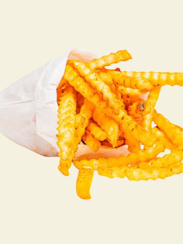 Order Crinkle Fries food online from Fast Burger store, Los Angeles on bringmethat.com
