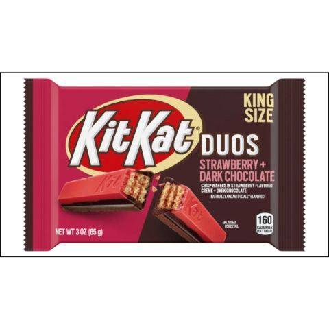 Order Kit Kat Duo Strawberry King Size 3oz food online from 7-Eleven store, Nephi on bringmethat.com