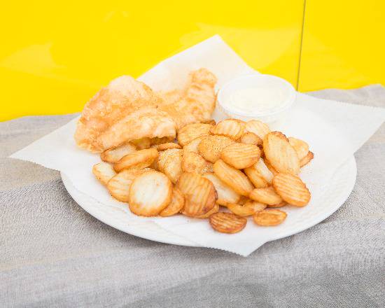 Order Double Fish & Chips  food online from The Chippery store, Bakersfield on bringmethat.com