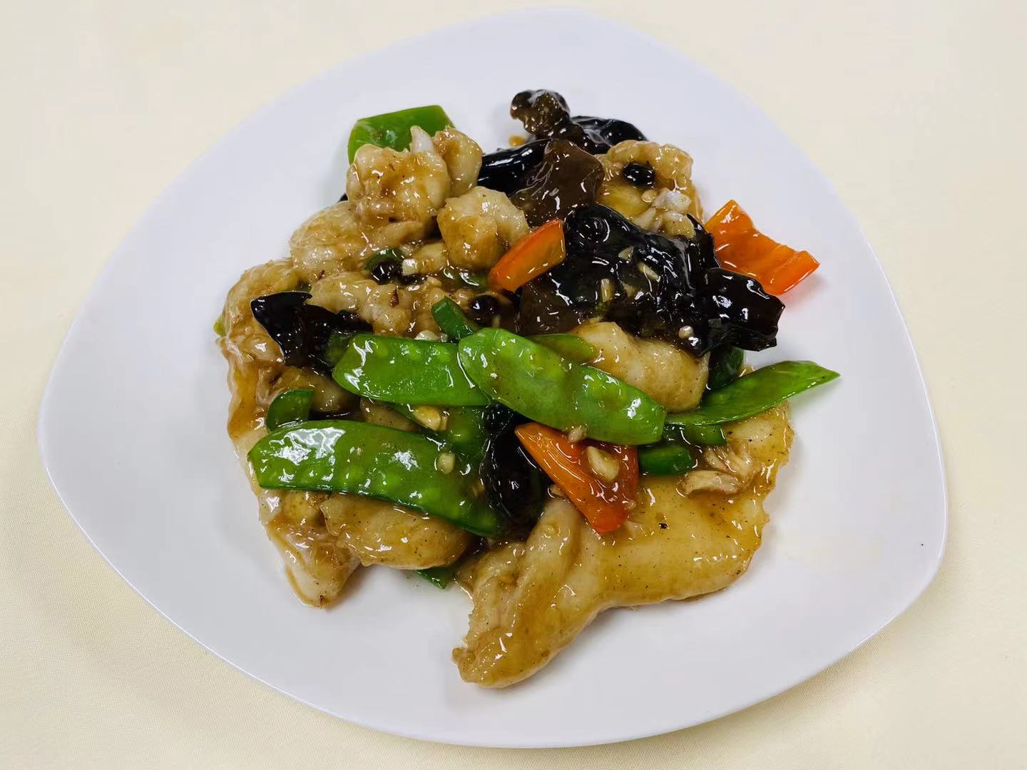 Order H6. Fish with Black Bean Sauce food online from Wei Buford store, Buford on bringmethat.com