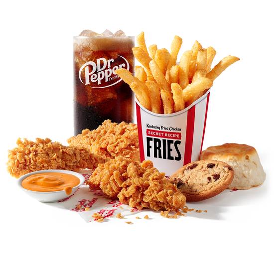 Order 3 pc. Crispy Tenders Fill Up food online from Kfc store, Grass Valley on bringmethat.com