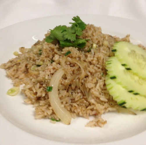 Order Crab Fried Rice food online from Thai fresh cafe store, Los Angeles on bringmethat.com
