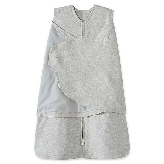 Order HALO® SleepSack® Small Multi-Way Cotton Swaddle in Grey food online from Bed Bath & Beyond store, Holly Springs on bringmethat.com
