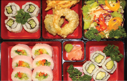 Order Vegetable Bento food online from Doshirock store, Haltom City on bringmethat.com