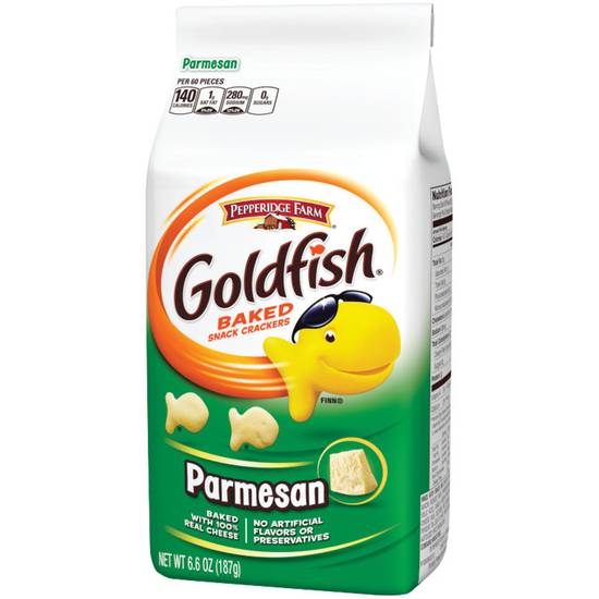 Order Pepperidge Farm Goldfish Parmesan Crackers (6.6 oz) food online from Rite Aid store, Yamhill County on bringmethat.com