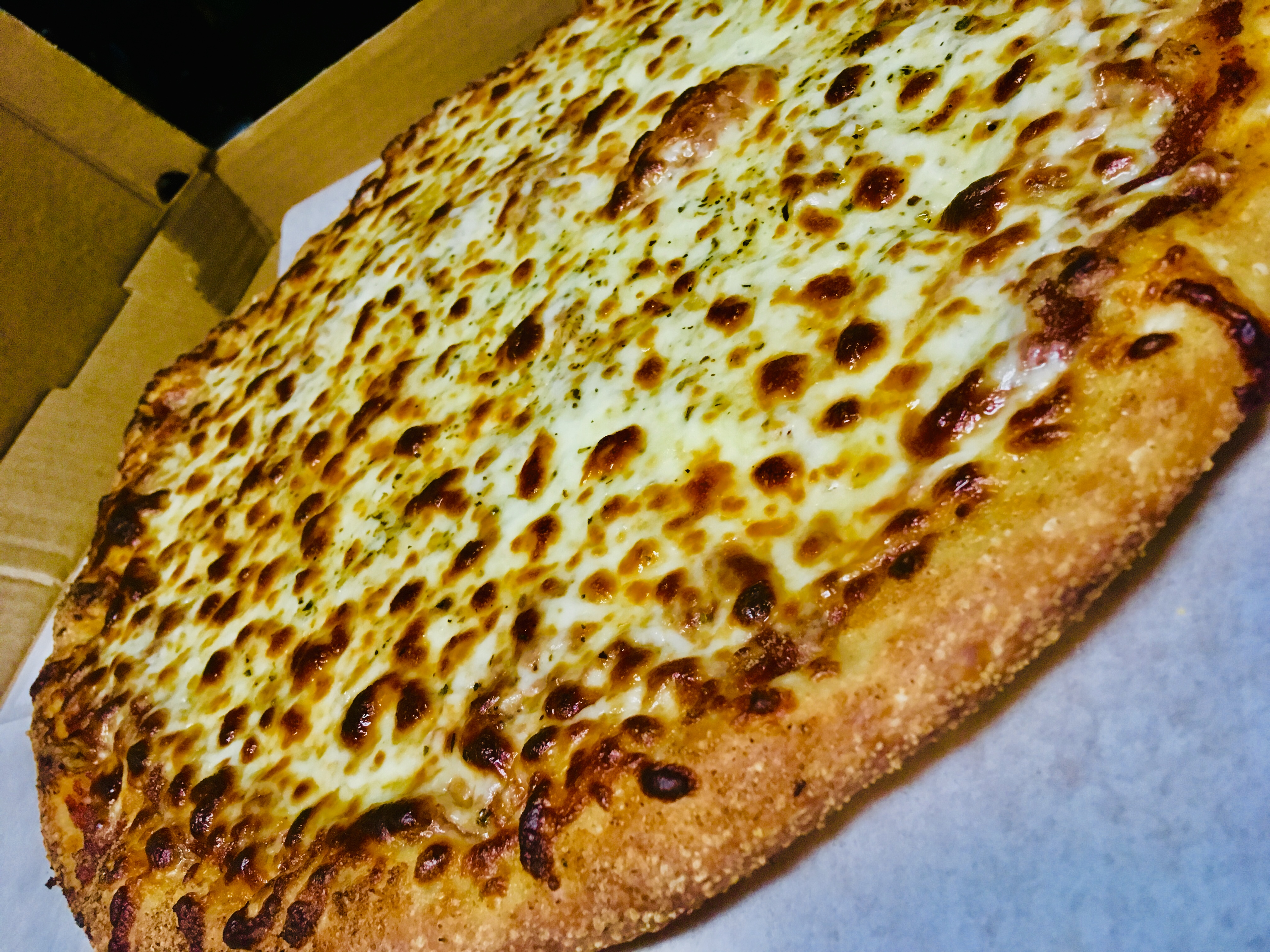 Order 16" Fresh Baked Pizza food online from Across The Street Pub store, Albany on bringmethat.com