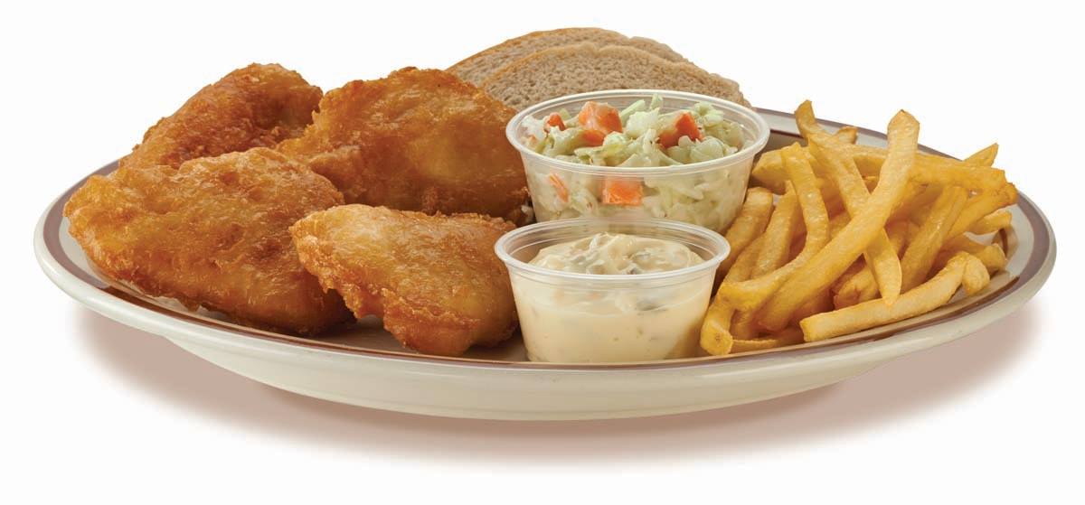 Order Cod Fish Fry food online from George Webb Restaurants store, Franklin on bringmethat.com