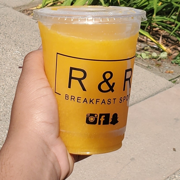 Order Orange Juice food online from R & R Breakfast Spot store, Chino on bringmethat.com