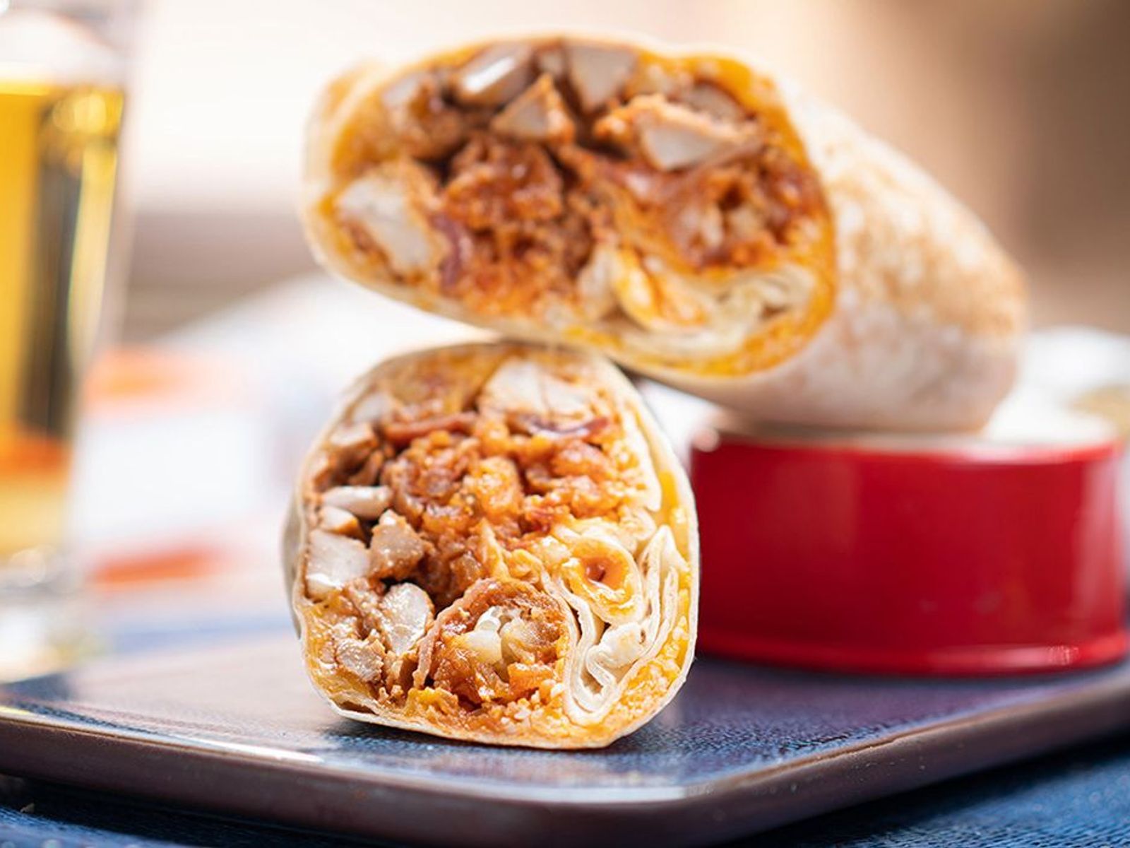 Order The Country Boy Burrito - Fried Chicken food online from Seaside Burritos and Tacos store, Culver City on bringmethat.com