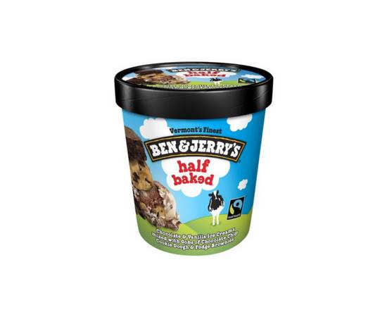 Order Ben & Jerry's Half Baked Pint food online from Raley'S store, South Lake Tahoe on bringmethat.com