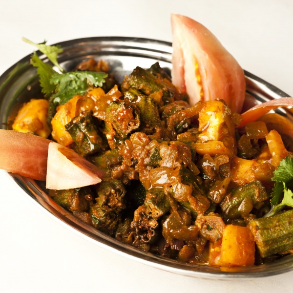 Order Bhindi Masala food online from Tava store, Morton Grove on bringmethat.com