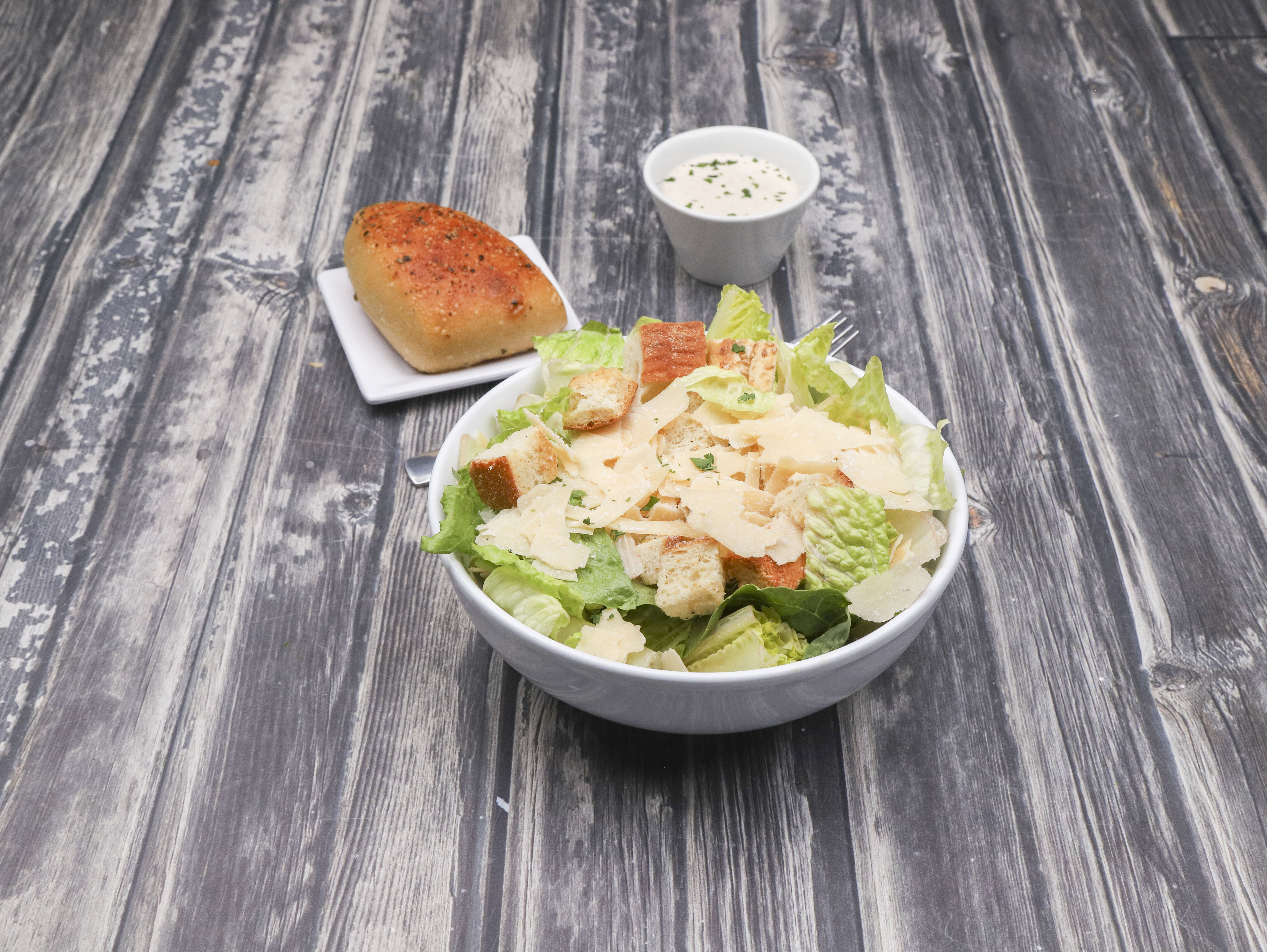 Order Caesar Salad food online from La Scalas Pronto store, Philadelphia on bringmethat.com