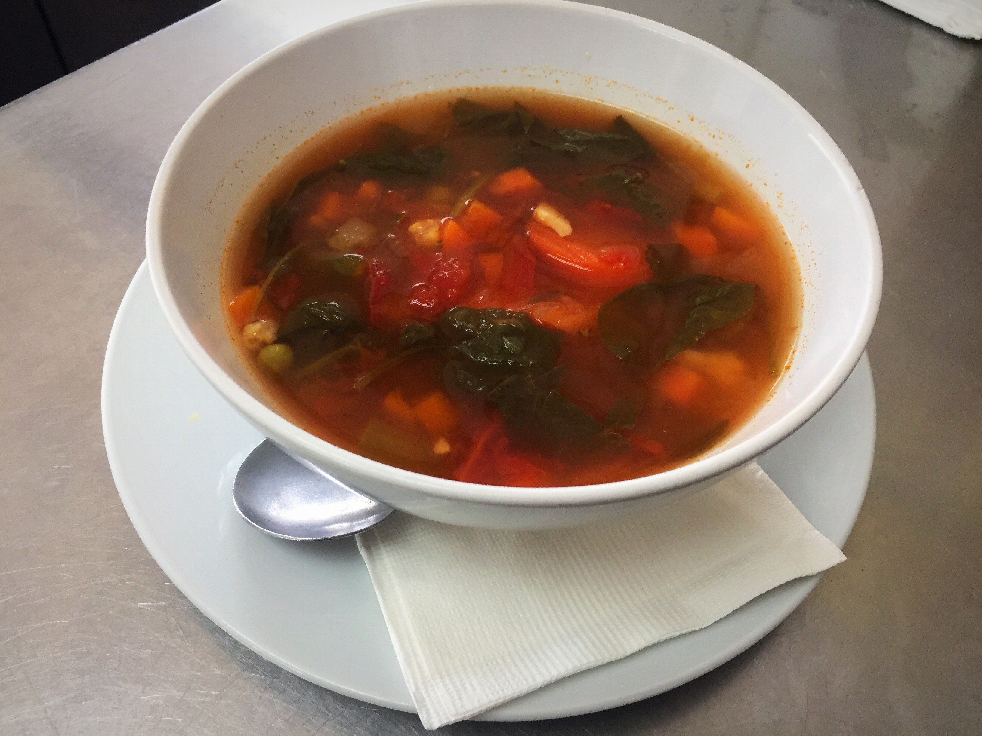 Order Vegetable Soup food online from Healthy Garden & Gourmet Pizza store, Collingswood on bringmethat.com