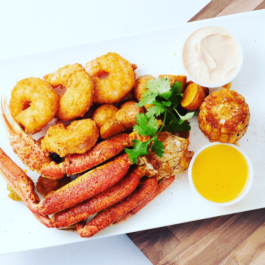 Order Fried Crab Legs food online from Round the way Eatery llc. store, Charlotte on bringmethat.com