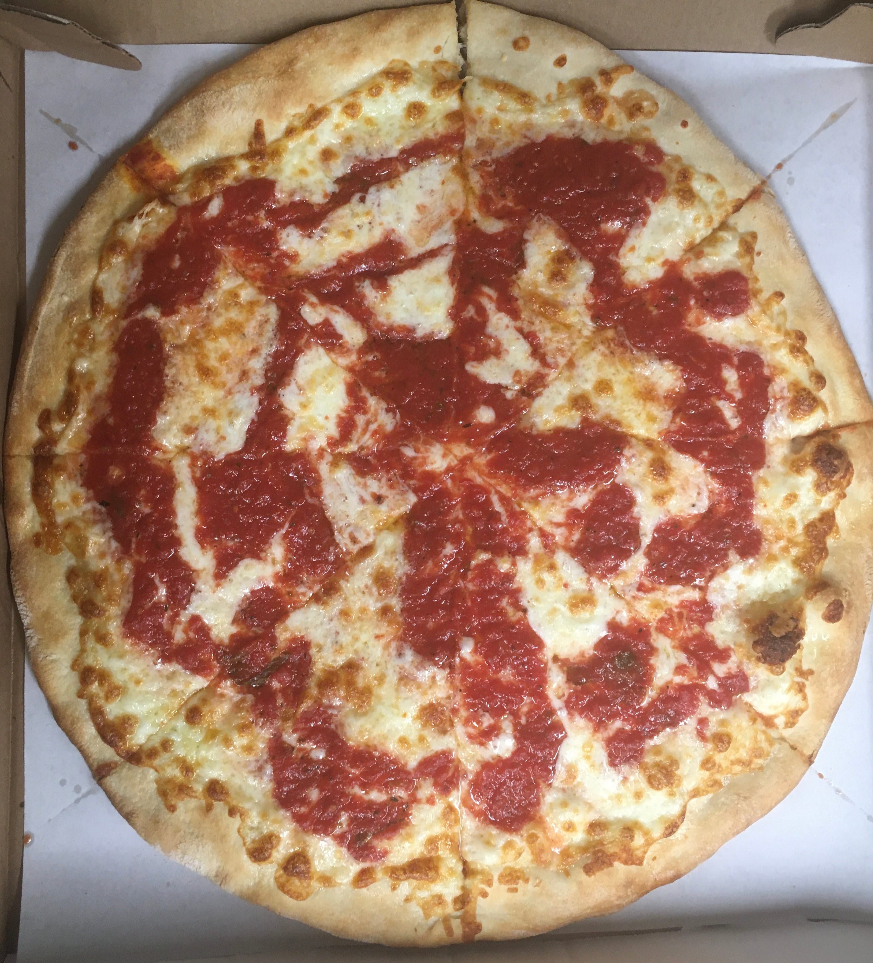 Order The Red & White Wonder Pizza - 12'' food online from Amici Vicinato store, Lafayette Hill on bringmethat.com