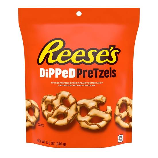 Order Reese's Dipped Pretzels in Peanut Butter Candy and Milk Chocolate, 8.5 OZ food online from Cvs store, PARKERSBURG on bringmethat.com