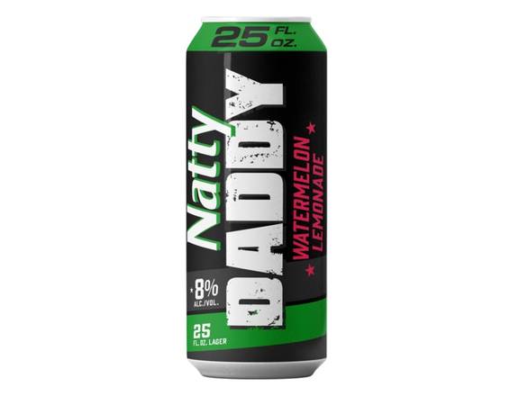 Order Natty Daddy Watermelon Lemonade - 25oz Can food online from Exotic Wine and Liquors store, Washington on bringmethat.com