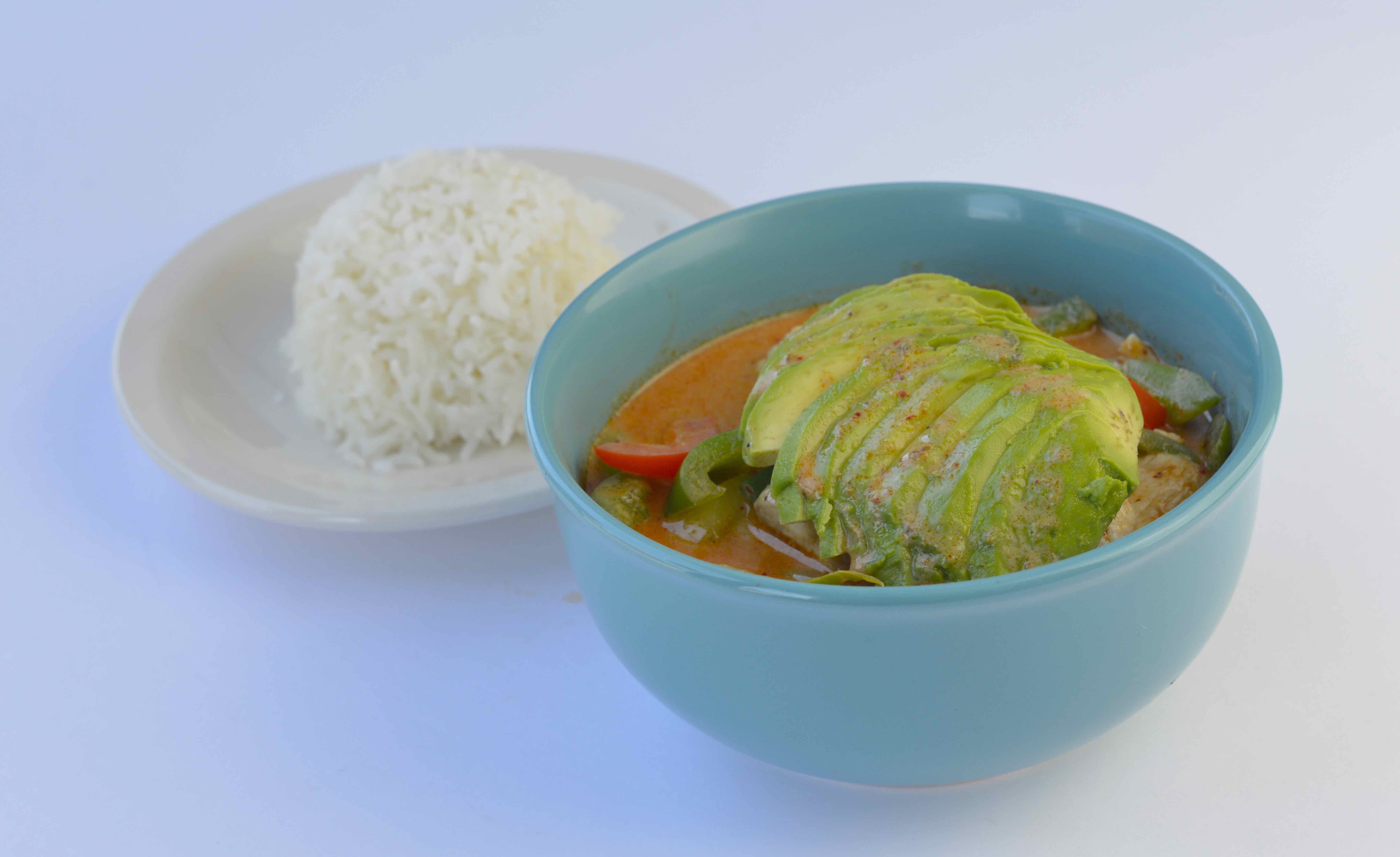 Order Avocado Curry Dinner food online from Thai Cafe store, Lynn on bringmethat.com