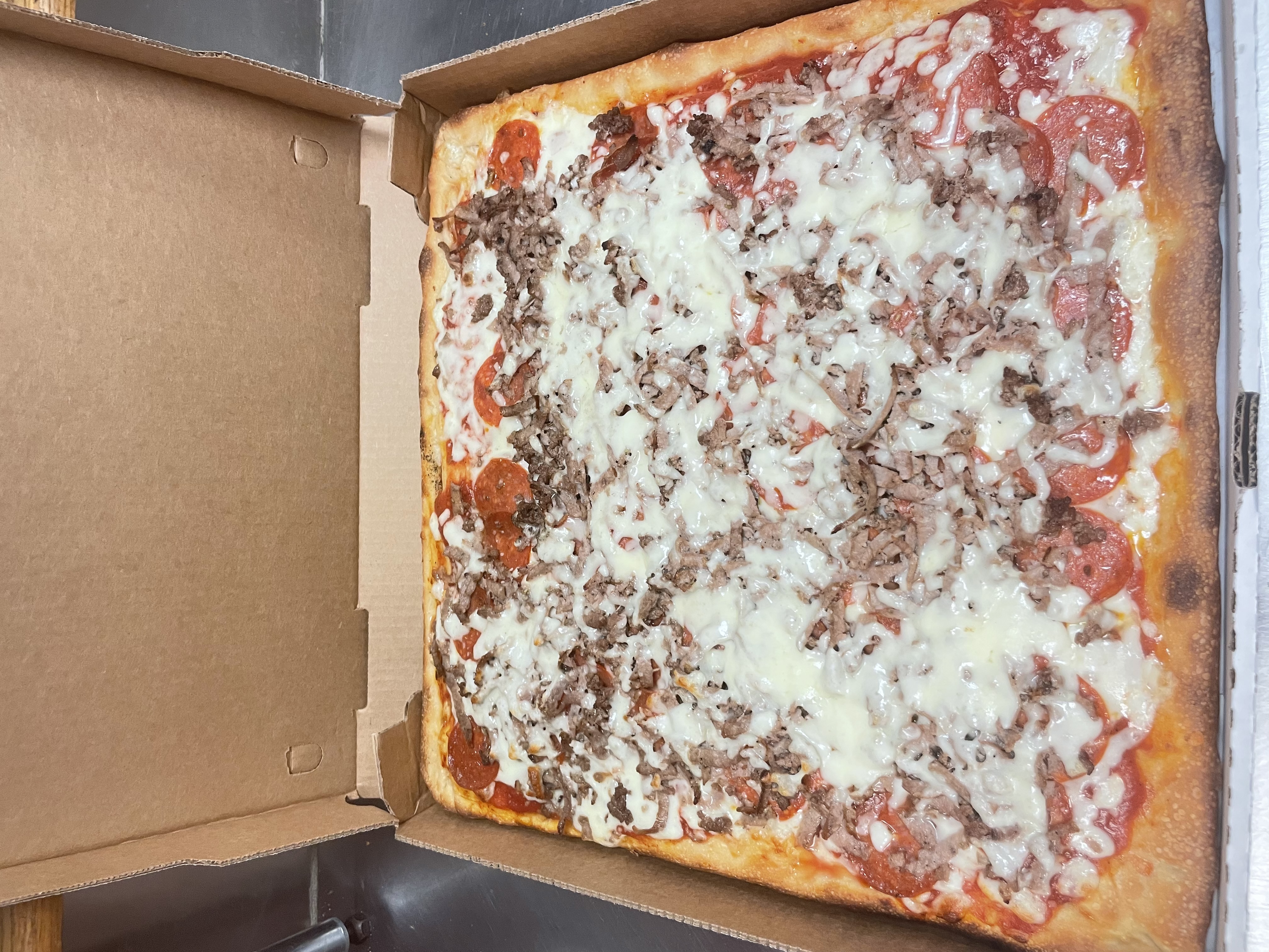 Order SICILIAN Meatlover  food online from Dolce carini pizza store, Philadelphia on bringmethat.com