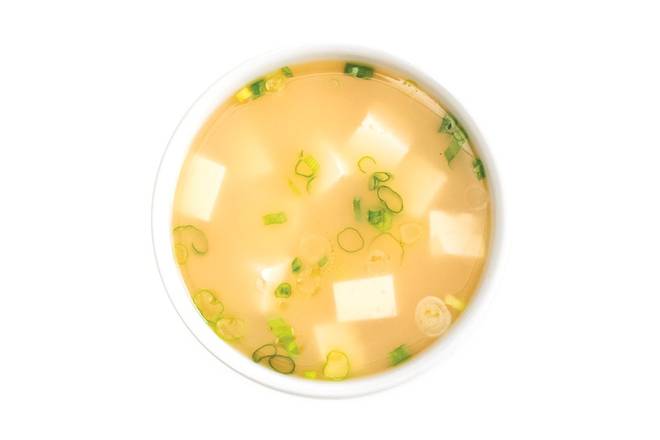 Order Hot Miso Soup food online from Pokeworks store, El Paso on bringmethat.com