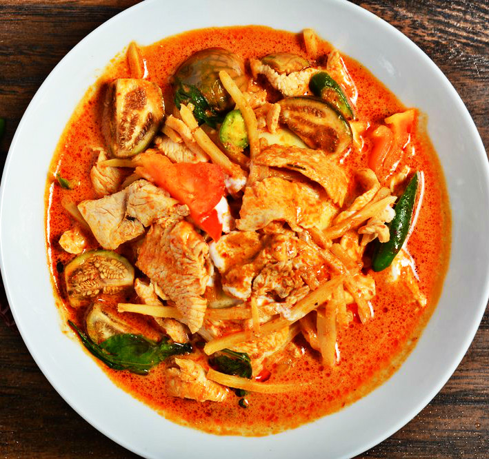 Order Red Curry food online from Hawkers store, New York on bringmethat.com