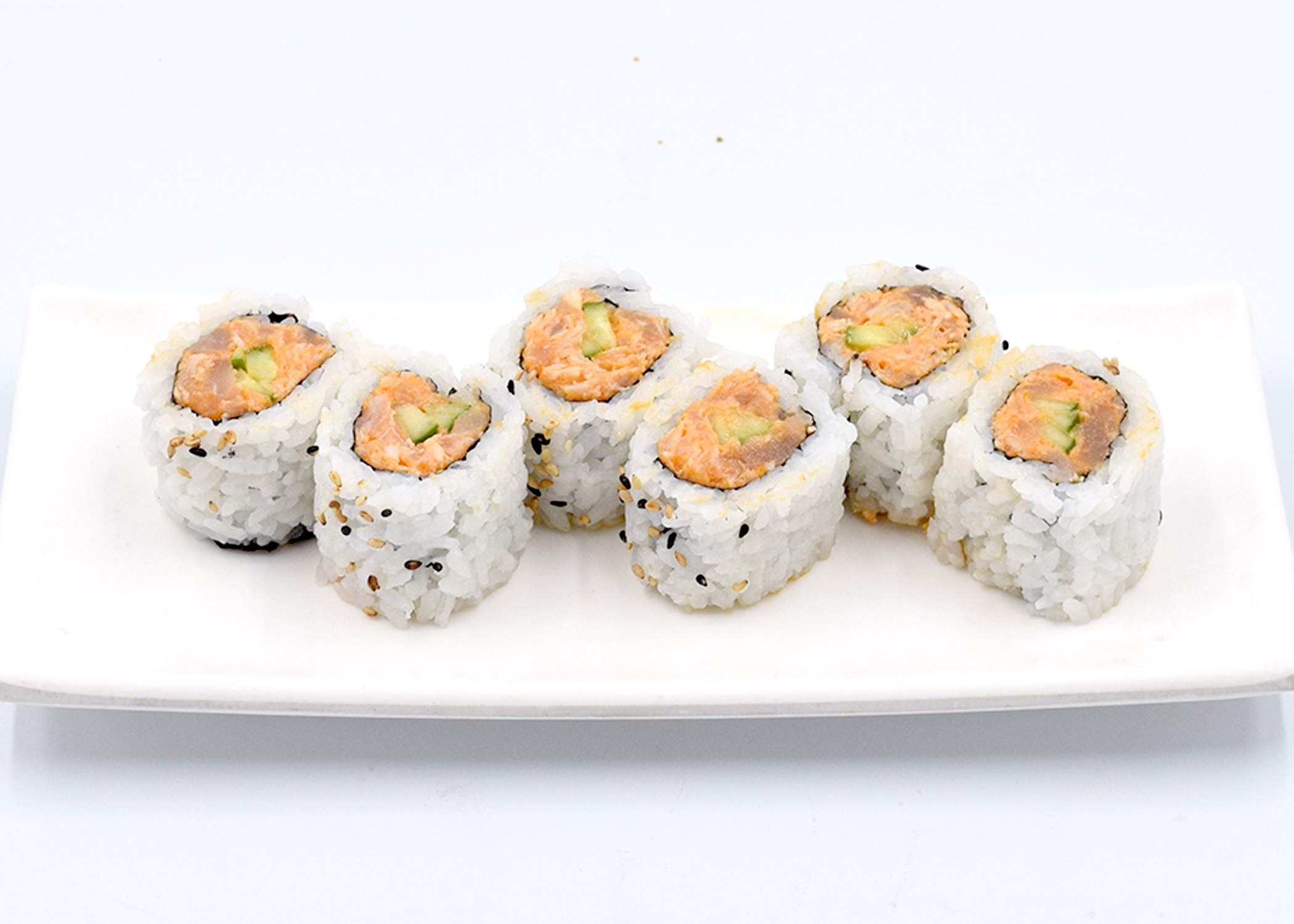 Order Spicy Albacore Roll food online from Kabuki Japanese Restaurant store, Las Vegas on bringmethat.com