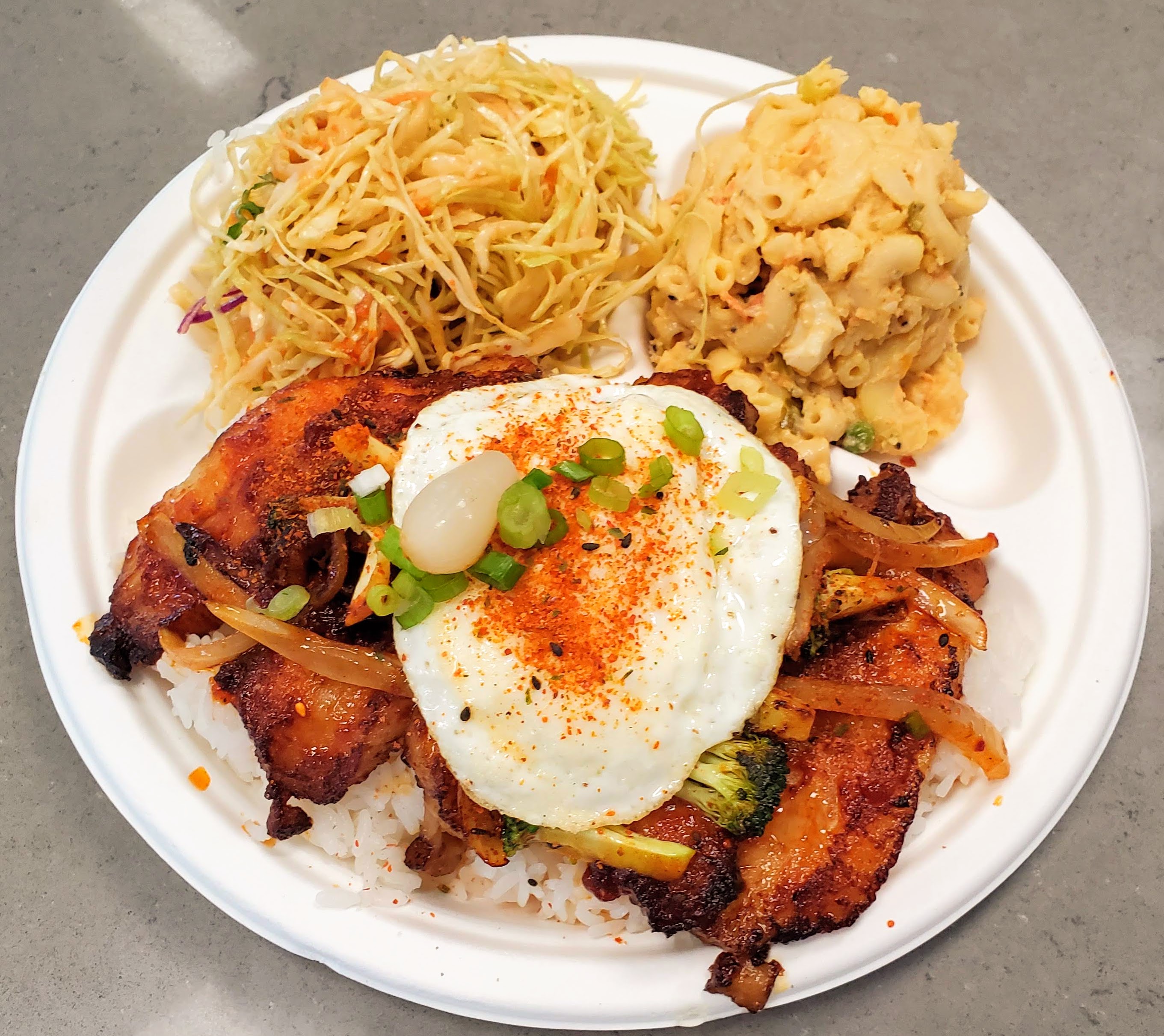 Order Spicy Chashu Pork Plate Lunch food online from Remix Asian Kitchen store, Bakersfield on bringmethat.com
