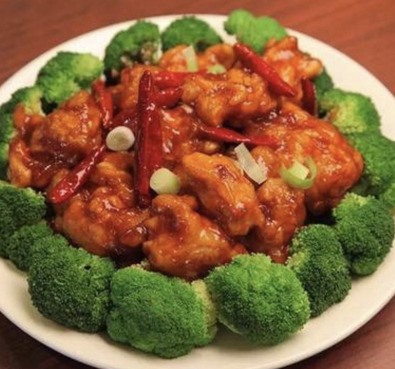 Order C3. General Tso's Chicken（white meat) food online from China King store, Schenectady on bringmethat.com