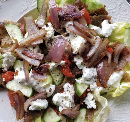 Order Greek Salad food online from Chef Choice- Blackhawk store, Chicago on bringmethat.com