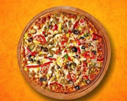 Order 14"Supreme Paradise Pizza food online from Pizza Possessed store, Holly Springs on bringmethat.com