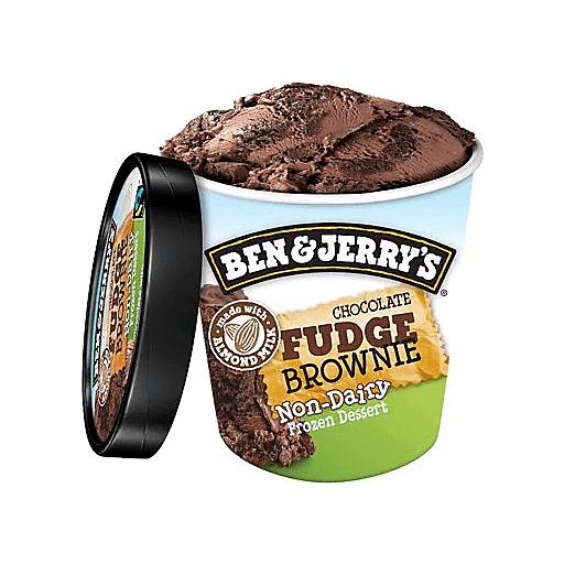 Order Ben & Jerry's Non-Dairy Chocolate Fudge Brownie (16 OZ) 40791 food online from BevMo! store, Greenbrae on bringmethat.com