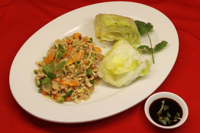 Order A2. Chicken Lettuce Wraps food online from Pho Khang store, Centennial on bringmethat.com
