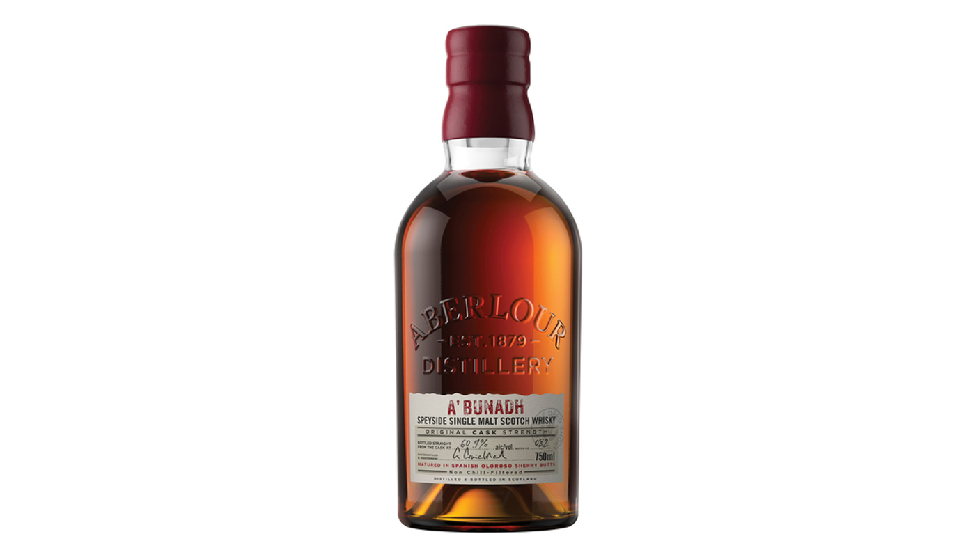 Order Aberlour A'bunadh Scotch Whisky 750mL food online from JR Food Mart store, Camarillo on bringmethat.com