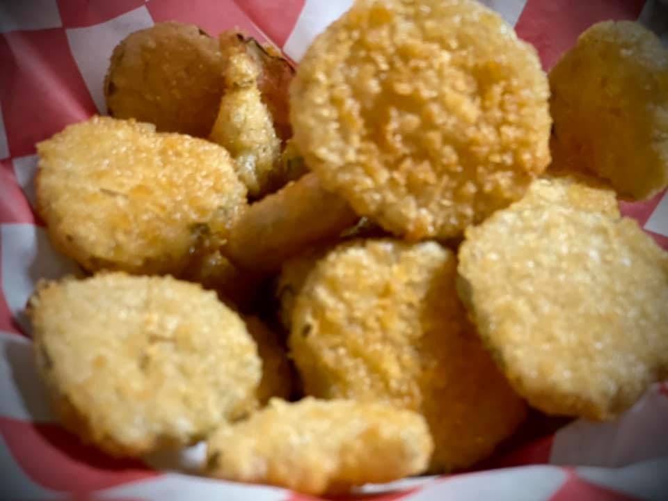 Order Fried Pickles - Appetizer food online from Pizza Perfect On Main store, Hillsville on bringmethat.com