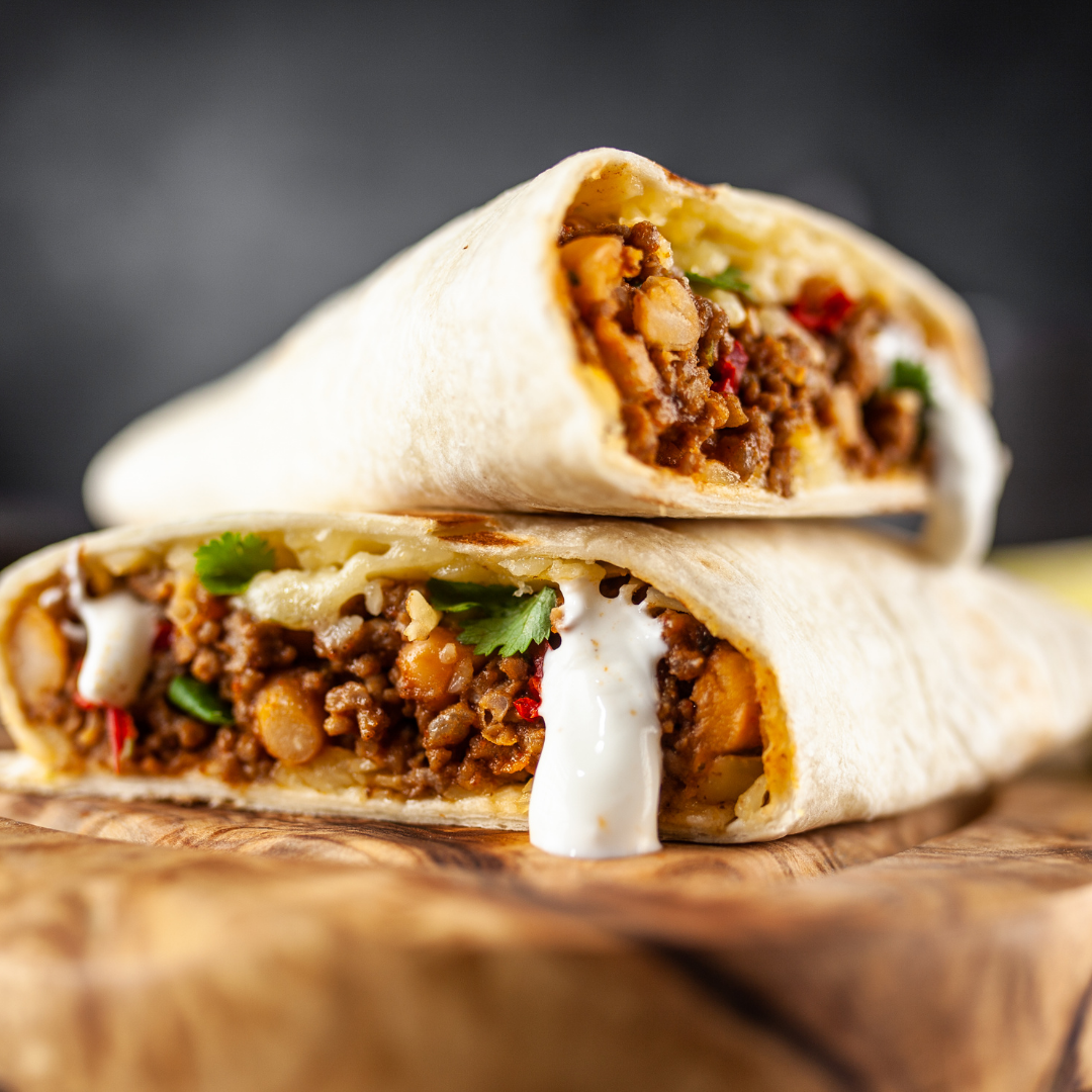 Order Carne Asada Burrito food online from Chaparritos Grill store, Palm Desert on bringmethat.com