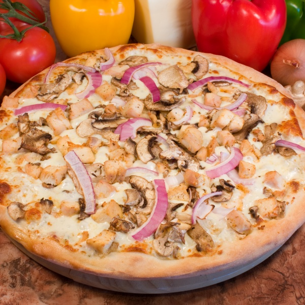 Order Ranch Chicken Pizza food online from Ameci Pizza & Pasta store, Simi Valley on bringmethat.com