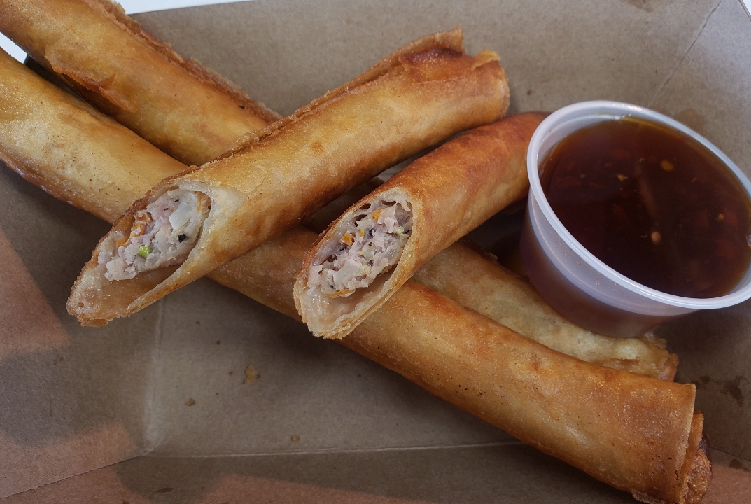Order #A4 Shanghai Chicken Lumpia (3) food online from Hunny Beez store, Newberg on bringmethat.com