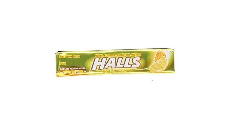 Order Halls Stick Honey Lemon Mint Flavoured Candy food online from Shell Rock Spring store, Bel Air on bringmethat.com