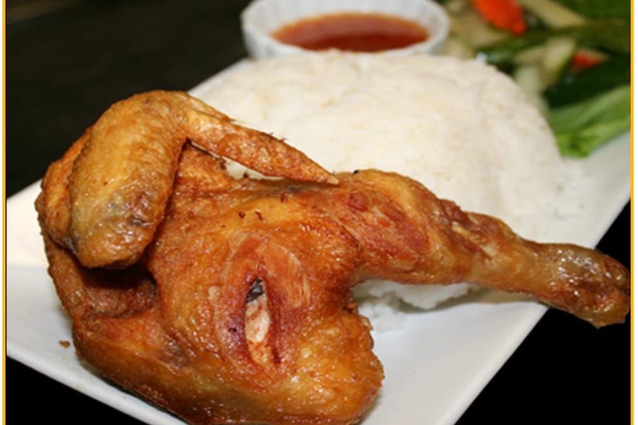 Order 1. Fried Half Chicken food online from China House Delivery store, Lodi on bringmethat.com