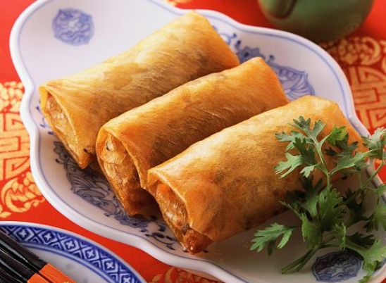 Order 2 Egg Roll food online from Hong Kong Chop Suey store, Libertyville on bringmethat.com