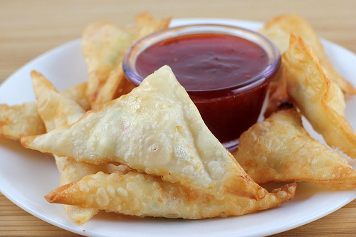 Order 8. Cheese Wonton food online from Lian's Kitchen store, Garfield on bringmethat.com