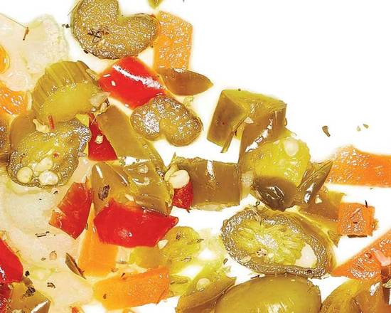 Order Giardiniera Peppers | Hot food online from Mr. Submarine store, Downers Grove on bringmethat.com