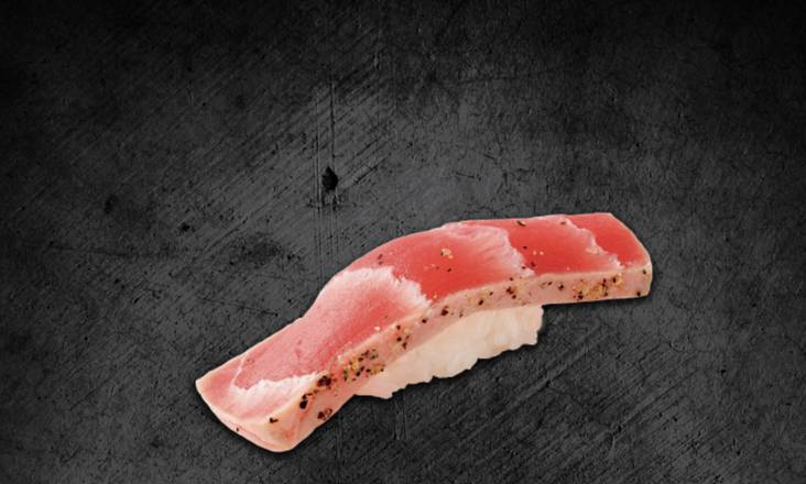 Order Seared Garlic Tuna Sushi food online from Octopus Japanese Restaurant store, Burbank on bringmethat.com
