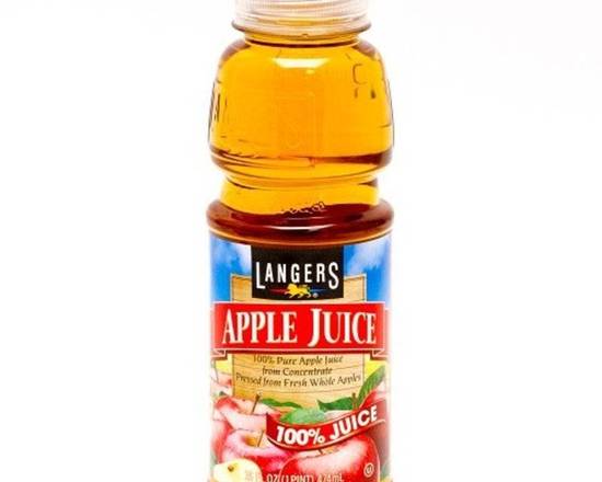 Order Langers Apple juice, 16oz food online from Moby Liquor store, Los Angeles on bringmethat.com