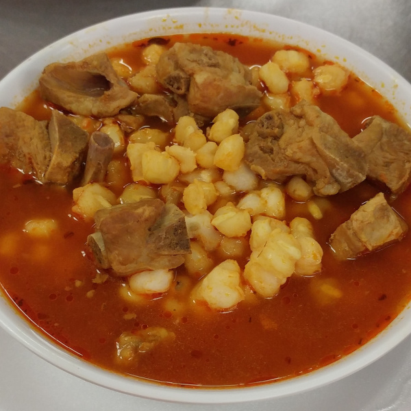 Order Caldo de Pozole food online from Gordos store, Pelham on bringmethat.com