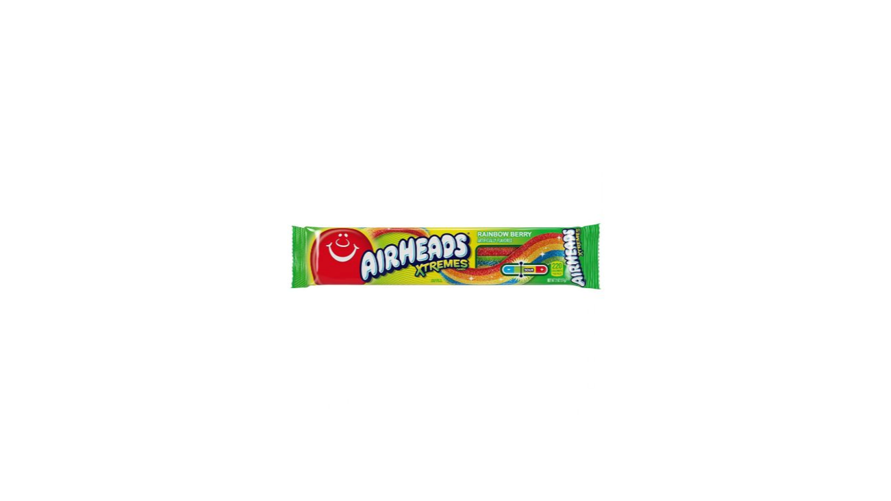 Order Airheads Xtremes Sour Belts 2 oz food online from Rebel store, Antioch on bringmethat.com