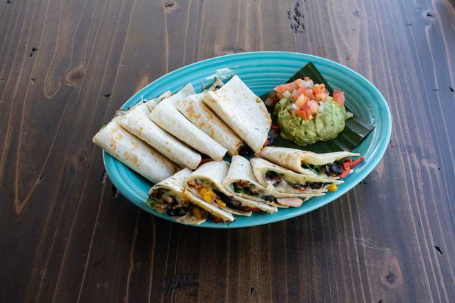 Order Vegetable Quesadilla food online from Blue Goose Cantina store, Mckinney on bringmethat.com