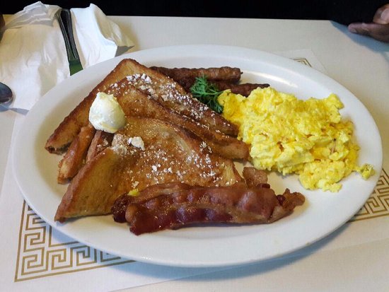 Order French Toast Combo food online from Original Mike Diner store, Elk Grove on bringmethat.com