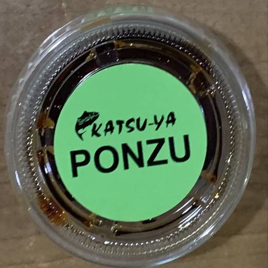 Order Ponzu Sauce - 2 oz food online from Katsu-ya store, Studio City on bringmethat.com