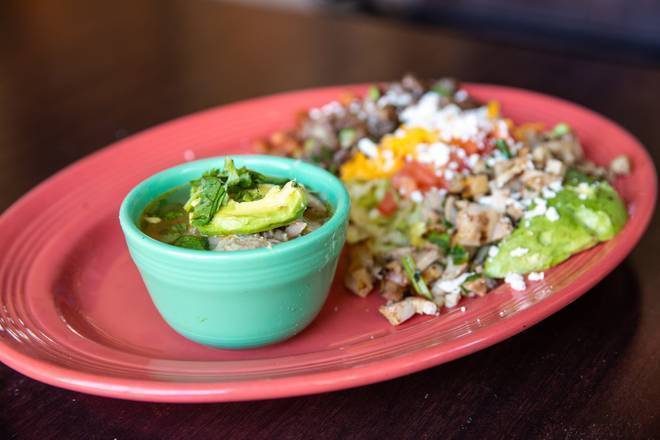 Order Soup and Salad food online from Las Palapas store, San Antonio on bringmethat.com